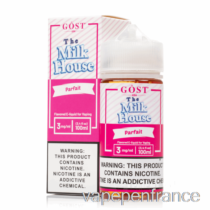 Parfait - La Maison Du Lait - Vapeur Gost - Stylo Vape 100 Ml 6 Mg